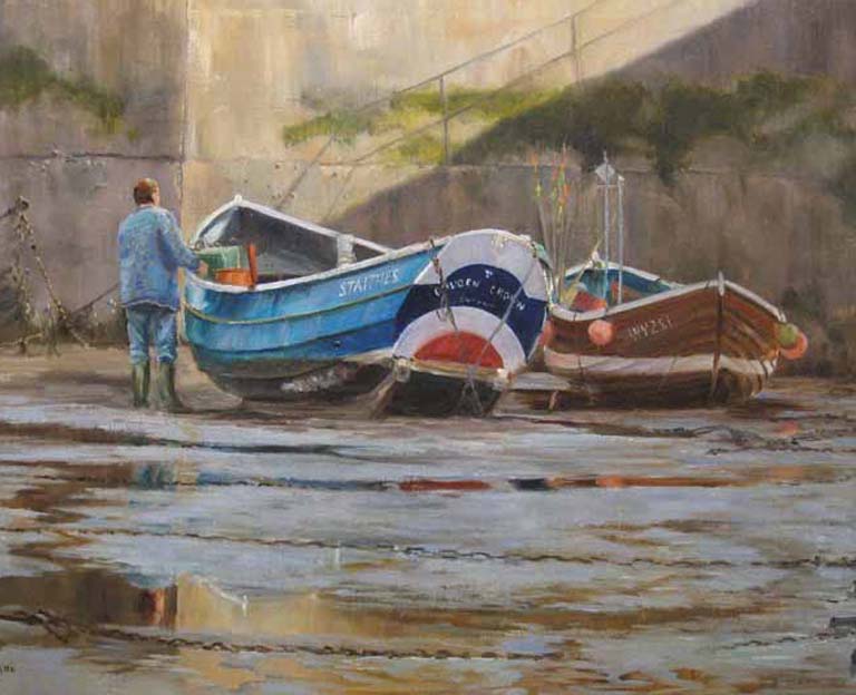 Checking the Boats